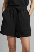 Women's Lightweight Casual Drawstring Shorts | Relaxed Fit Summer Bottoms
