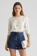 Women's Classic Cotton High-Waisted Summer Shorts | Stylish Relaxed Fit Casual Pants