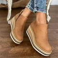 Women’s Ankle Boots with Side Zip and Block Heel