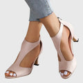 Women’s Slip On Shoes with Rounded Toe and Low Sole