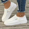 Women's High-Quality Fabric Shoes | Comfortable Chic Slip-On Footwear