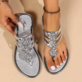 Women's Embellished Toe Post Sandals | Stylish Comfortable Summer Footwear