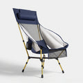 Adjustable High-Back Camping Chair | Portable Folding Outdoor Reclining Chair