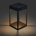 Luxury Solar Lantern | Modern Rechargeable Outdoor LED Lantern