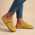 Women's Breathable Fabric Mules | Lightweight Slip-On Summer Sandals
