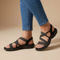 Women's Lightweight Elastic Strap Sandals | Comfortable Open Design Summer Footwear