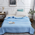 Coperta estiva in cotone rinfrescante | Morbida copertura leggera per il sonno | Biancheria da letto traspirante e confortevole