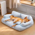 Cooling Pet Bed | Ice Silk Dog Bed with Plush Padding | Breathable Design for Ultimate Comfort