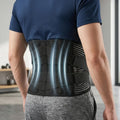 Supporto lombare regolabile in rete unisex | Supporto lombare confortevole | Cintura correttore di postura