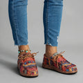 Women's Colorful Wedge Sandals | Bohemian Comfort Footwear