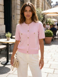 Women's Lightweight Knit Cardigan | Chic Summer Layering Piece with Pocket Details