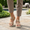 Sandales à plateforme légères pour femme | Chaussures d'été élégantes et rembourrées